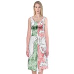 Coat Of Arms Of North Rhine Westfalia Midi Sleeveless Dress