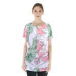 Coat Of Arms Of North Rhine Westfalia Skirt Hem Sports Top