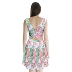 Split Back Mini Dress  