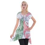 Coat Of Arms Of North Rhine Westfalia Short Sleeve Side Drop Tunic