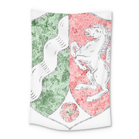 Coat Of Arms Of North Rhine Westfalia Small Tapestry from ArtsNow.com