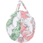Coat Of Arms Of North Rhine Westfalia Giant Round Zipper Tote