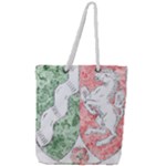 Coat Of Arms Of North Rhine Westfalia Full Print Rope Handle Tote (Large)