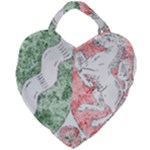 Coat Of Arms Of North Rhine Westfalia Giant Heart Shaped Tote