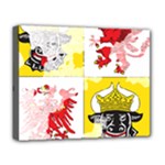 Coat Of Arms Of Mecklenburg Western Pomerania Deluxe Canvas 20  x 16  (Stretched)