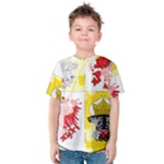Coat Of Arms Of Mecklenburg Western Pomerania Kids  Cotton Tee