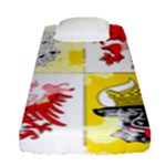 Coat Of Arms Of Mecklenburg Western Pomerania Fitted Sheet (Single Size)