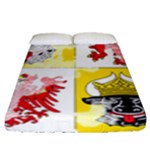 Coat Of Arms Of Mecklenburg Western Pomerania Fitted Sheet (Queen Size)