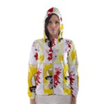 Coat Of Arms Of Mecklenburg Western Pomerania Women s Hooded Windbreaker