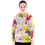 Coat Of Arms Of Mecklenburg Western Pomerania Women s Zipper Hoodie