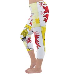 Capri Winter Leggings Back Capri Winter Leggings Back
