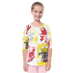 Kids  Quarter Sleeve Raglan T-Shirt 