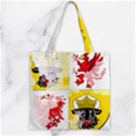 Zipper Grocery Tote Bag 