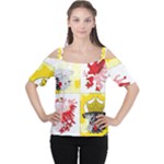 Coat Of Arms Of Mecklenburg Western Pomerania Cutout Shoulder Tee