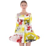 Coat Of Arms Of Mecklenburg Western Pomerania Long Sleeve Skater Dress
