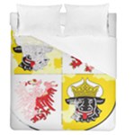 Coat Of Arms Of Mecklenburg Western Pomerania Duvet Cover (Queen Size)
