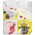 Coat Of Arms Of Mecklenburg Western Pomerania Duvet Cover Double Side (California King Size)