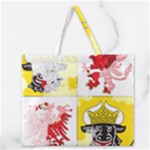 Coat Of Arms Of Mecklenburg Western Pomerania Zipper Large Tote Bag