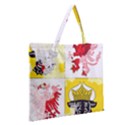 Zipper Large Tote Bag 