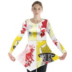 Coat Of Arms Of Mecklenburg Western Pomerania Long Sleeve Tunic 
