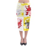 Coat Of Arms Of Mecklenburg Western Pomerania Midi Pencil Skirt