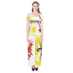 Short Sleeve Maxi Dress 
