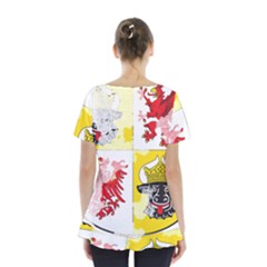 Skirt Hem Sports Top 