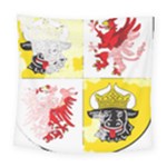 Coat Of Arms Of Mecklenburg Western Pomerania Square Tapestry (Large)