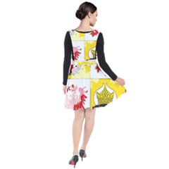 Plunge Pinafore Dress 