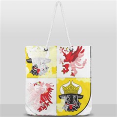 Full Print Rope Handle Tote (Large) 