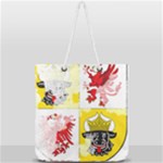 Coat Of Arms Of Mecklenburg Western Pomerania Full Print Rope Handle Tote (Large)