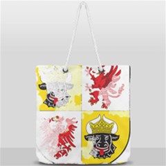 Full Print Rope Handle Tote (Large) 