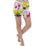 Coat Of Arms Of Mecklenburg Western Pomerania Lightweight Velour Yoga Shorts