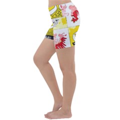 Lightweight Velour Yoga Shorts 