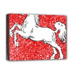 Coat Of Arms Of Lower Saxony Deluxe Canvas 16  x 12  (Stretched) 