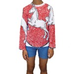 Coat Of Arms Of Lower Saxony Kids  Long Sleeve Swimwear