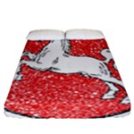 Coat Of Arms Of Lower Saxony Fitted Sheet (California King Size)