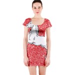 Coat Of Arms Of Lower Saxony Short Sleeve Bodycon Dress