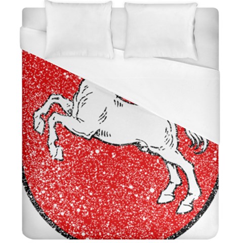 Coat Of Arms Of Lower Saxony Duvet Cover (California King Size) from ArtsNow.com