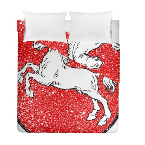 Coat Of Arms Of Lower Saxony Duvet Cover Double Side (Full/ Double Size) from ArtsNow.com