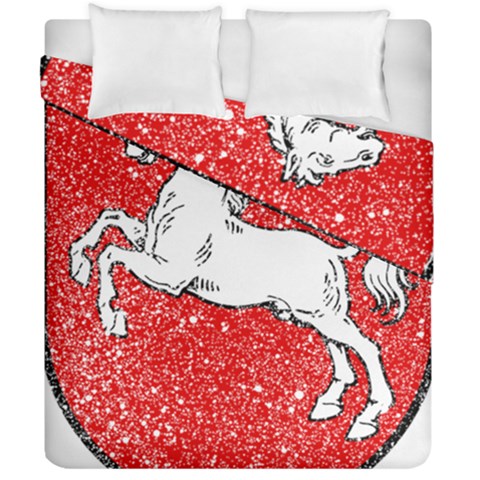 Coat Of Arms Of Lower Saxony Duvet Cover Double Side (California King Size) from ArtsNow.com
