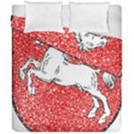 Coat Of Arms Of Lower Saxony Duvet Cover Double Side (California King Size)