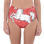 Coat Of Arms Of Lower Saxony Reversible High-Waist Bikini Bottoms