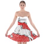 Coat Of Arms Of Lower Saxony Strapless Bra Top Dress