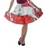 Coat Of Arms Of Lower Saxony A-line Skater Skirt