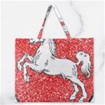 Coat Of Arms Of Lower Saxony Zipper Large Tote Bag