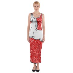 Fitted Maxi Dress 