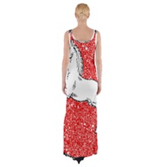 Thigh Split Maxi Dress 