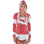 Coat Of Arms Of Lower Saxony Long Sleeve Hooded T-shirt