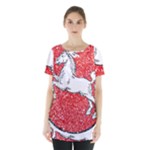 Coat Of Arms Of Lower Saxony Skirt Hem Sports Top